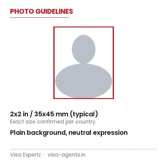 Visa photo requirement guide
